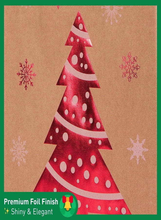 SUNCOLOR 24 Pack Small Christmas Gift Bags With Tissue Paper - Image 3