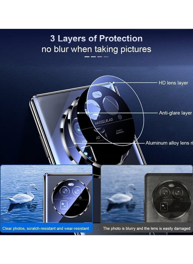 Realme 11 Pro Plus 5G Slim Magnetic Metal Frame Double Sided Clear Tempered Glass Shockproof with Camera Protection Cover - Image 2