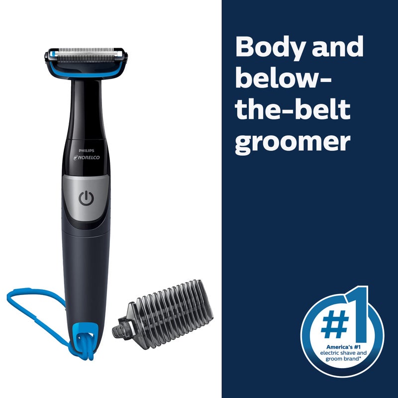 Norelco Philips Norelco Bodygroom Series 1100, BG1026/60, Showerproof Body Hair Trimmer and Groomer for Men - Image 2