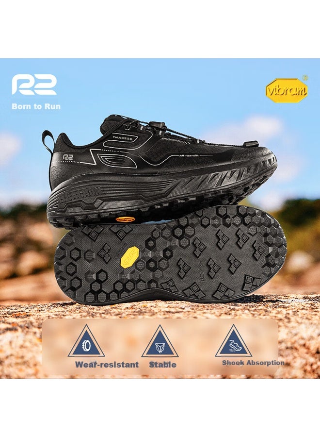 R2 Real Run R2 Belief 3.0 Trail Running Shoes New Men'S Autumn Winter Outdoor Mountaineering Hiking Anti-Slip Wear-Resistant Sports Running Shoes - Image 2