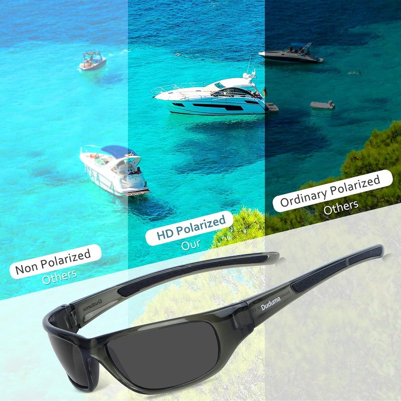Duduma Sports Polarized Sunglasses for Men Women Baseball Cycling Golf Fishing Sun Glasses UV Blocking Tr8116 - Image 2