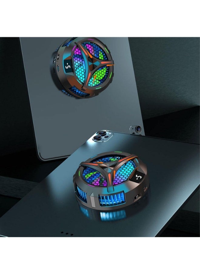 Generic Mobile Cooler | Lightweight and Fast Cooling Semiconductor Cooler, Portable Strong Magnetic Cooling Fan for Mobile Phone and iPad  - Image 2