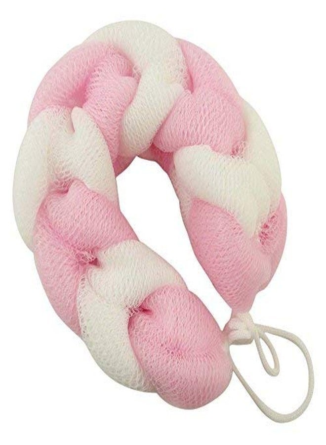 صن بيرد ليفة تقشير الجسم الطويلة من صن بيرد، قابلة للتمدد، مع ليفة ظهر مضفرة بحبل، عبوة من 6 قطع للرجال والنساء، ليفة متعددة الاستخدامات - Image 4