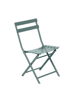 Hesperide Greensboro Weather Resistant Sturdy Folding Chair Jade Green 81 x 42 x 51 cm 187019  - Image 1