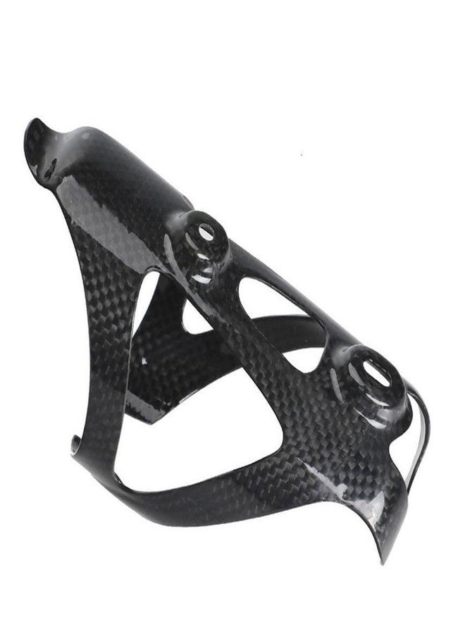 HOUSON Ultralight 3K Carbon Fiber Bicycle Water Bottle Cage, T700 Carbon Cup Holder for Road Bikes & Mountain Bikes Light Black - Image 2