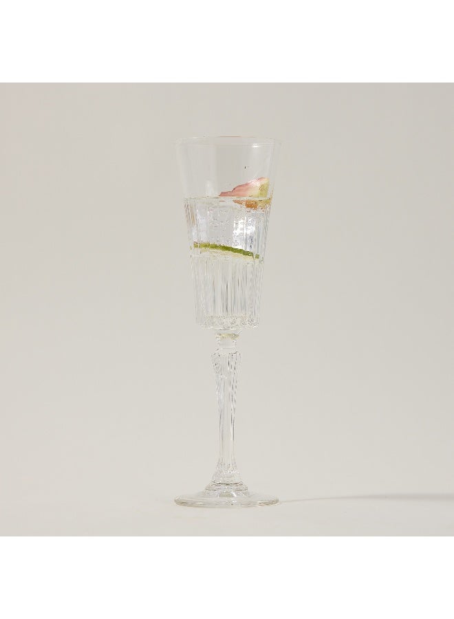 RCR Transparent Crystal Glassware 6 Pcs Set With Base - Image 2