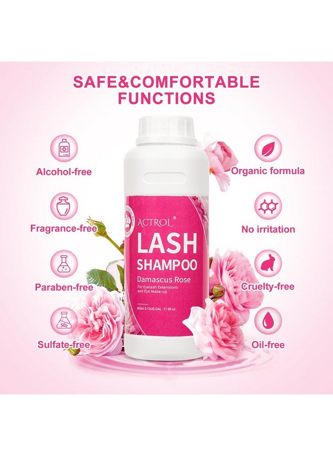 Lash Extension Cleanser Rose 500Ml Eyelash Shampoo Lash Cleanser Foam With Salon And Home Care - pzsku/ZE46C7F0EB729D2895465Z/45/_/1734183402/d4a75b4e-2ebf-4a84-a203-2779024fe96f