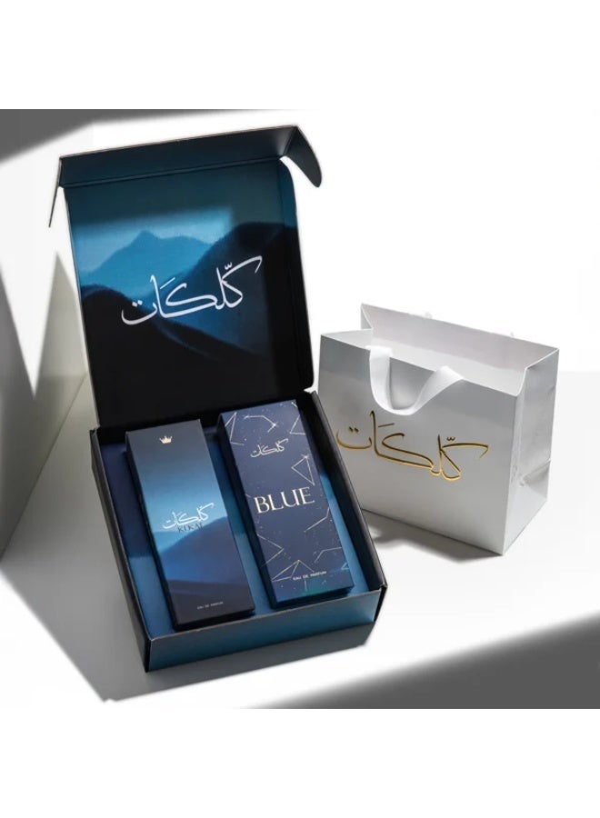 العز للعود كلكات بلو +كلكات تايمز 200 مل اودي بارفيوم - Image 1