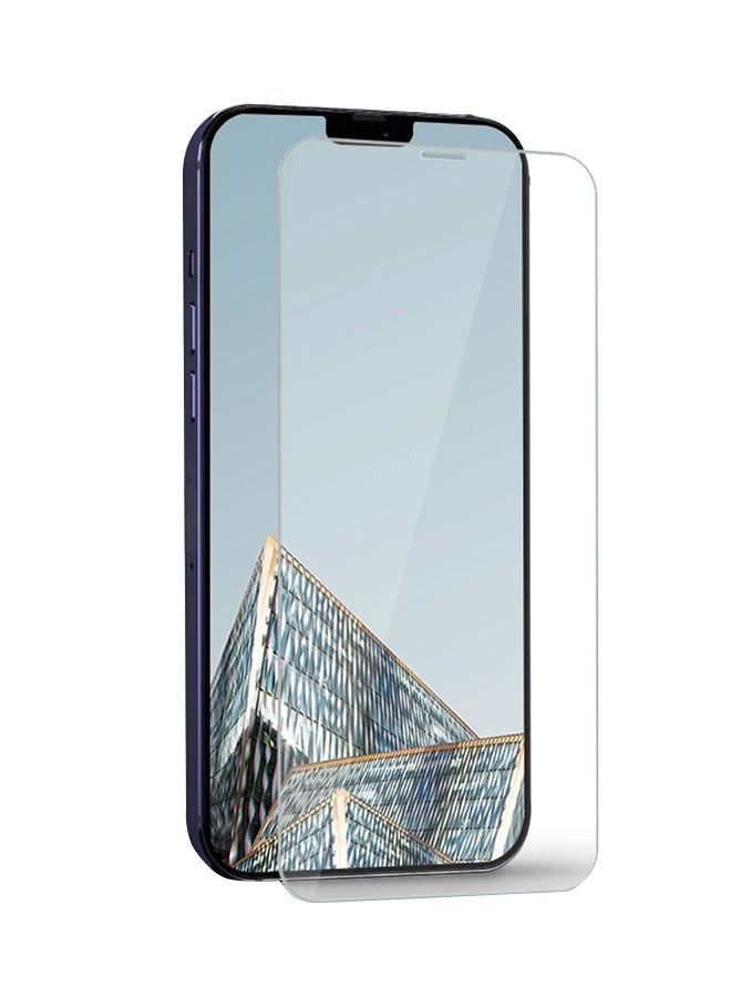 زجاج مقوى مطلي بالزيوت - سهل الاستخدام - متوافق مع iPhone 12Pro max - نحيف للغاية ومضاد لبصمات الأصابع - سهل التركيب شفاف - Image 1