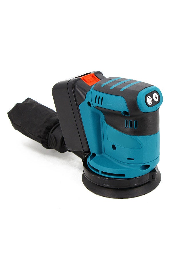 125mm Brush Motor Cordless Orbital Sander Wood Grinder Electric Car Polisher Multifunctional Wood Metal Waxing Polishing Grinding Sanding Machine 3 Speed  - Image 5