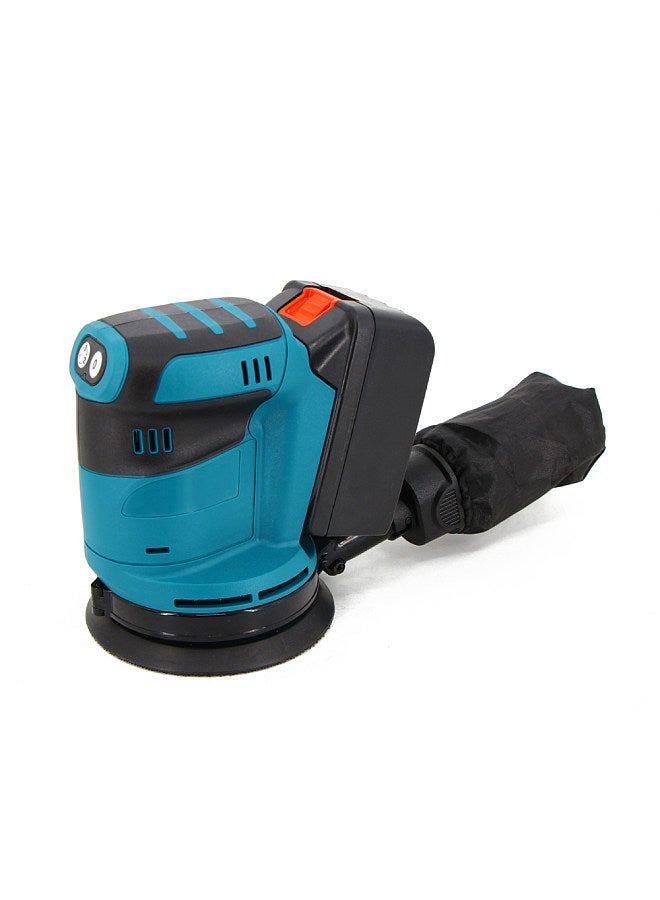 125mm Brush Motor Cordless Orbital Sander Wood Grinder Electric Car Polisher Multifunctional Wood Metal Waxing Polishing Grinding Sanding Machine 3 Speed  - Image 3