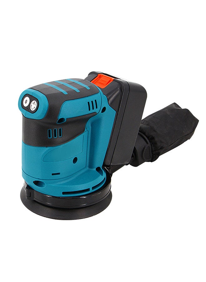 125mm Brush Motor Cordless Orbital Sander Wood Grinder Electric Car Polisher Multifunctional Wood Metal Waxing Polishing Grinding Sanding Machine 3 Speed  - Image 4