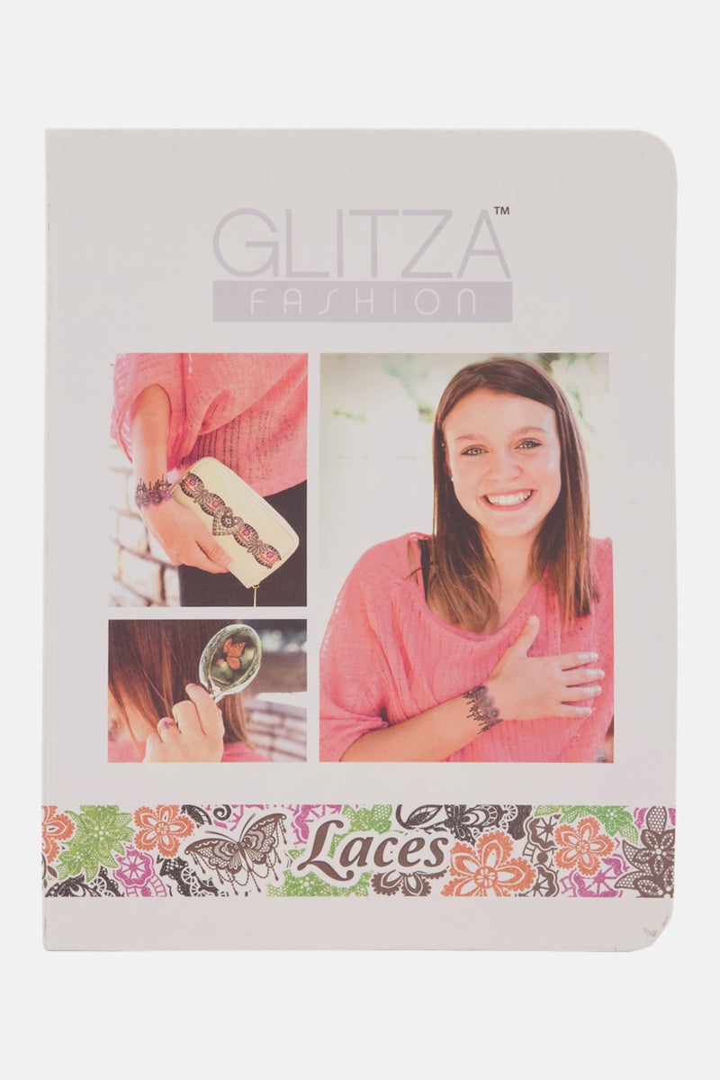 Glitza Fashion Laces Deluxe Gift Box, White - Image 1