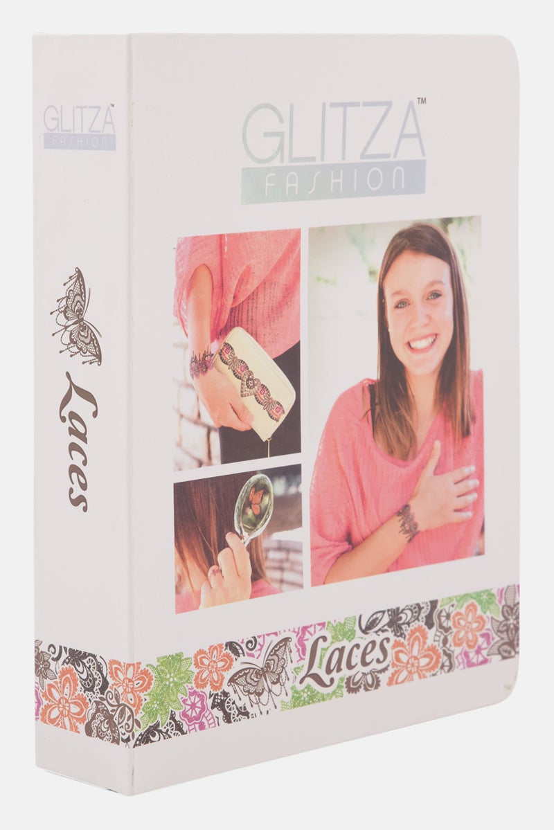 Glitza Fashion Laces Deluxe Gift Box, White - Image 3