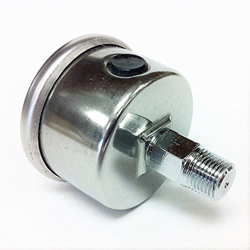 Marshall Instruments LS00100 Silver Dial Fuel Pressure Gauge - Image 3