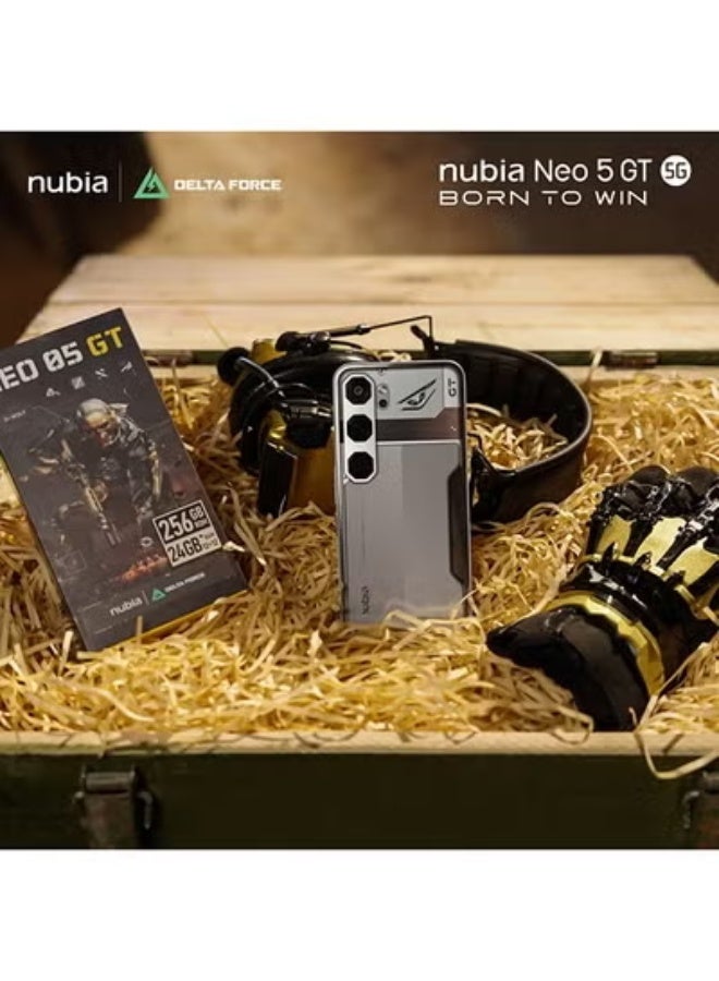 nubia Neo 5 GT 5G New Generation Stellar Silver (12+12)GB RAM 512 GB ROM Gaming Phone – International Version - Image 4