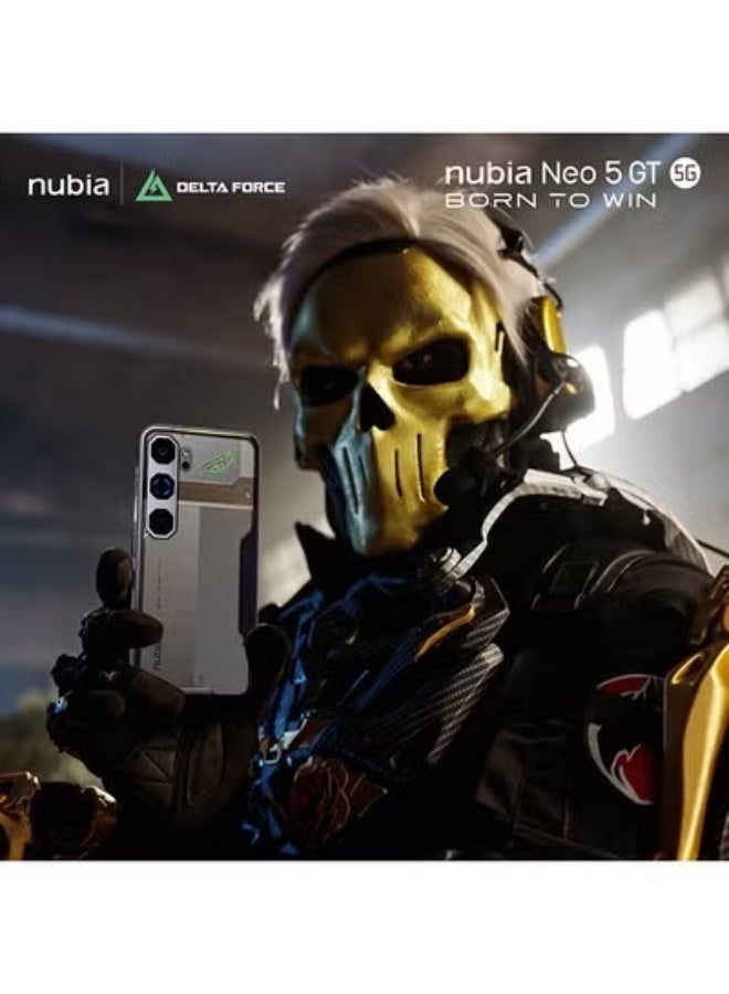 nubia Neo 5 GT 5G New Generation Stellar Silver (12+12)GB RAM 512 GB ROM Gaming Phone – International Version - Image 3