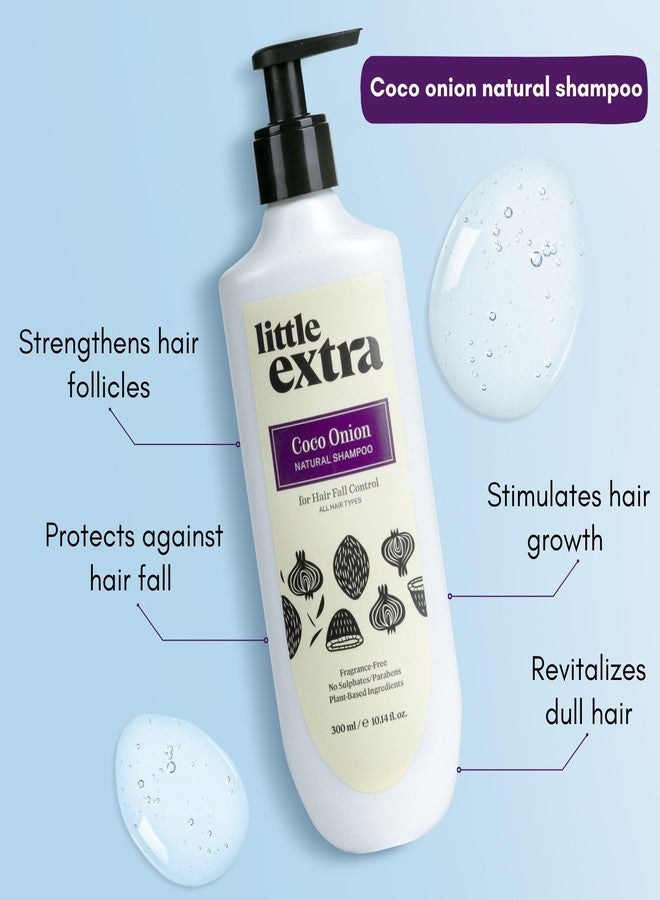 Little Extra Coco Onion Shampoo + Conditioner Combo (300+300ML) - Image 4