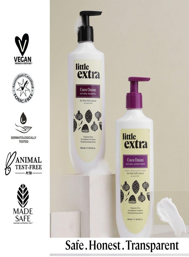 Little Extra Coco Onion Shampoo + Conditioner Combo (300+300ML) - Image 2