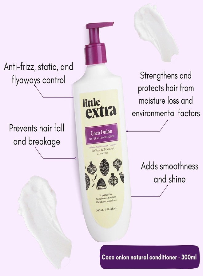 Little Extra Coco Onion Shampoo + Conditioner Combo (300+300ML) - Image 5