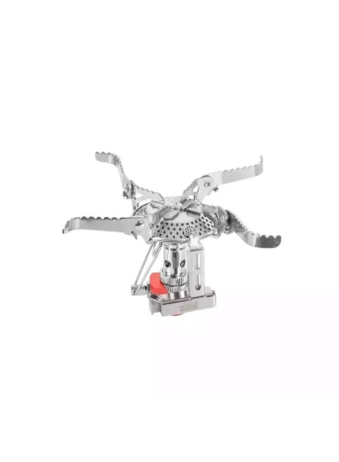 ALGHAFA Flame Foldable Camping Gas Stove – Portable Outdoor Cooker with Auto Ignition & Flame Control – Model S03 - Image 1