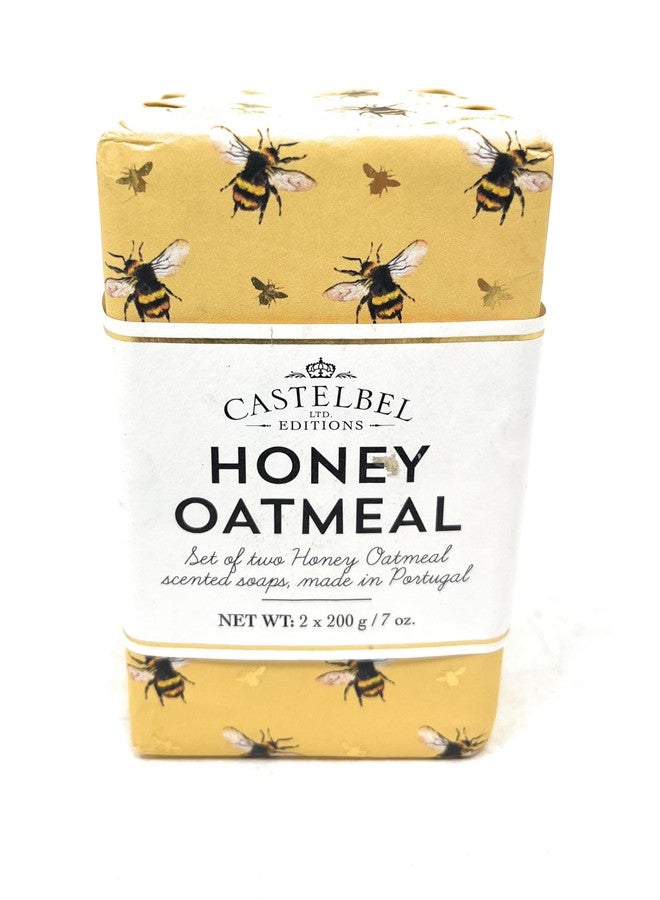 Castelbel Set of Honey Oatmeal Fragranced Luxury Soap, (2 7-Ounce Bars - Image 2
