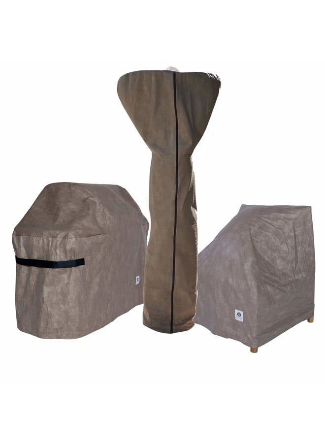Duck Covers Elite Water-Resistant 52 Inch Rectangular Patio Ottoman/Side Table Cover - Image 2