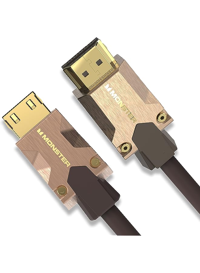 Monster M-Series 2000 Certified Premium Ultra High Speed HDMI Cable - 2.0 4K 60Hz, 25 Gbps - 3 Meters (9.8 Ft) - Image 1