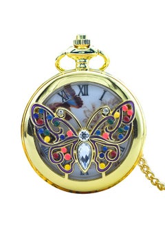 NIBEMINENT Vintage Metal Analog Pocket Watch Unisex Casual Style  - Image 1
