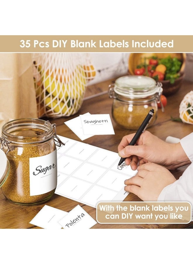 Cludoo 372 Pcs Preprinted Minimalist Home Laundry Bathroom Labels For Organizing With Diy Blank Labels, Waterproof Oil Resistant Stickers For Bathroom Laundry Home Beauty Organization Supplies Labels - Image 3