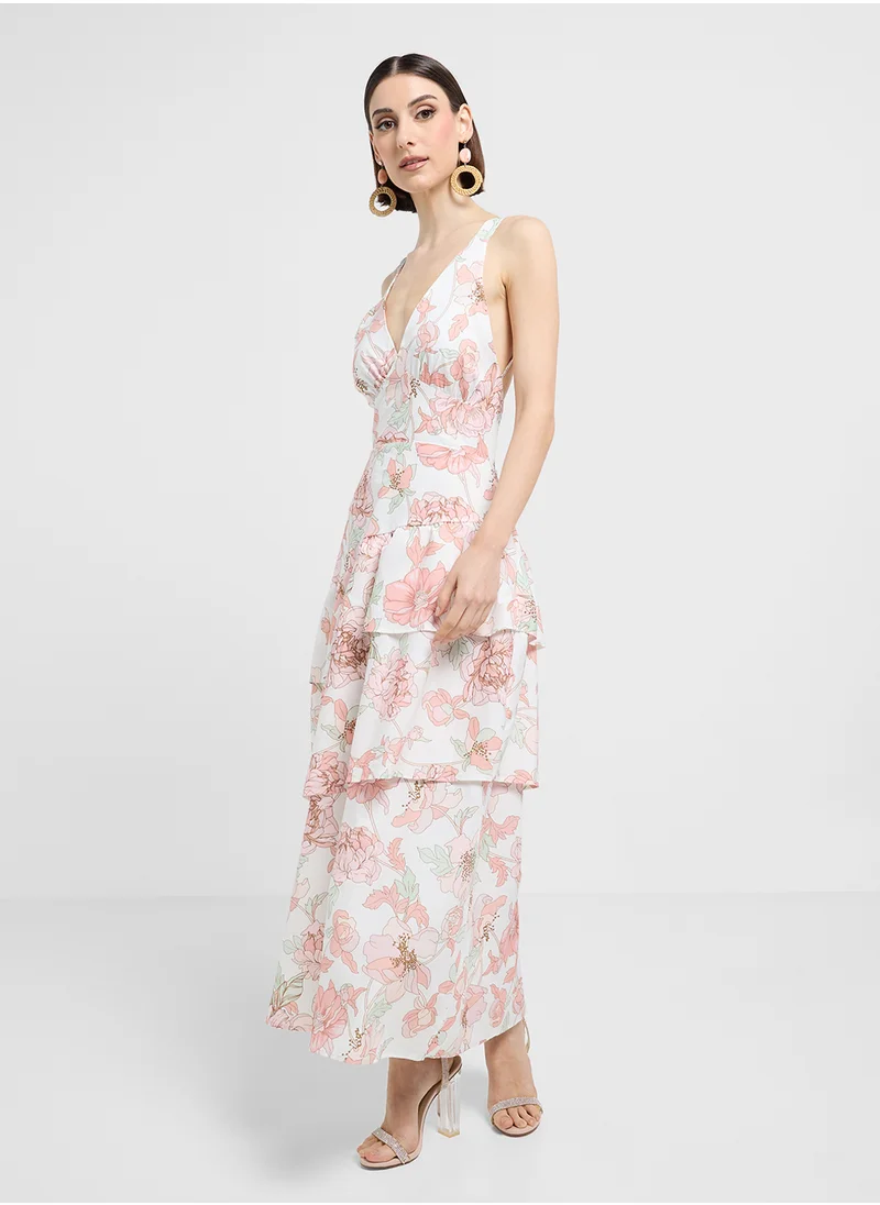 ايلا Floral Print Dress