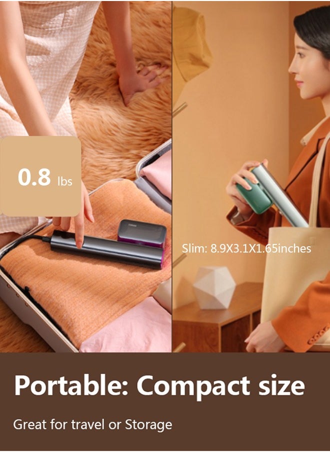 Nesugar Nesugar Steamer for Clothes, Fashion Portable Handheld Garment Steamer, 360g Light, 15s Fast Heat-up, 10 Minutes of Continuous Steam, Light Mini Steam Iron for travel and home (1 Year Warranty, UK plug)  - Image 3