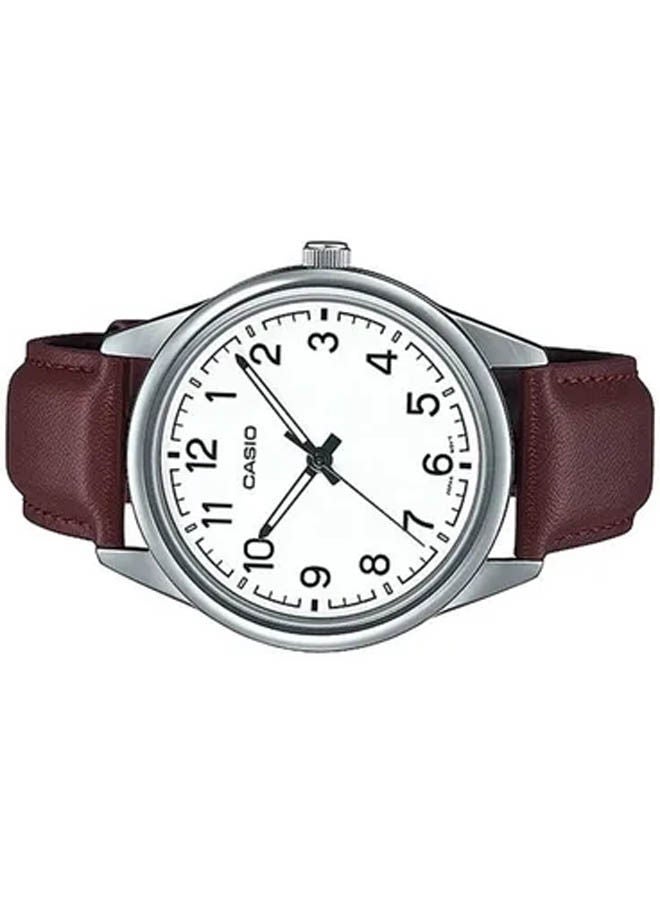 كاسيو ساعة يد من جلد بعقارب MTP-V005L-7B4UDF - Image 2