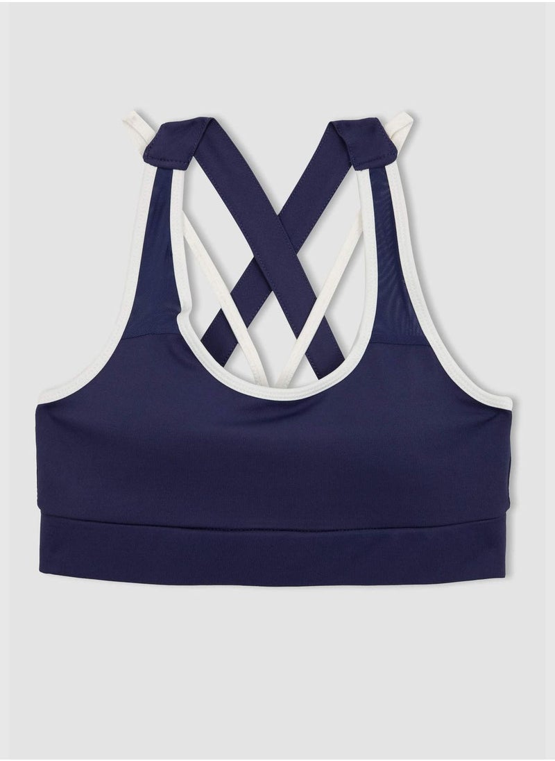 DeFacto - Woman Crew Neck Sleeveless Knitted Bra - Image 1
