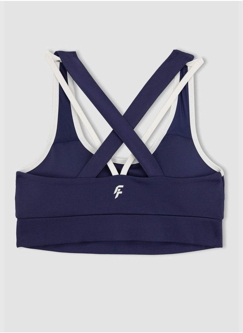 DeFacto - Woman Crew Neck Sleeveless Knitted Bra - Image 1