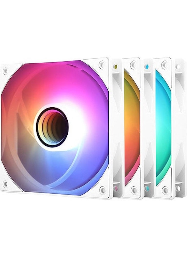 Thermalright TL-C12W-S V3 Argb 120MM White 3-Pack Case Fan  - Image 5