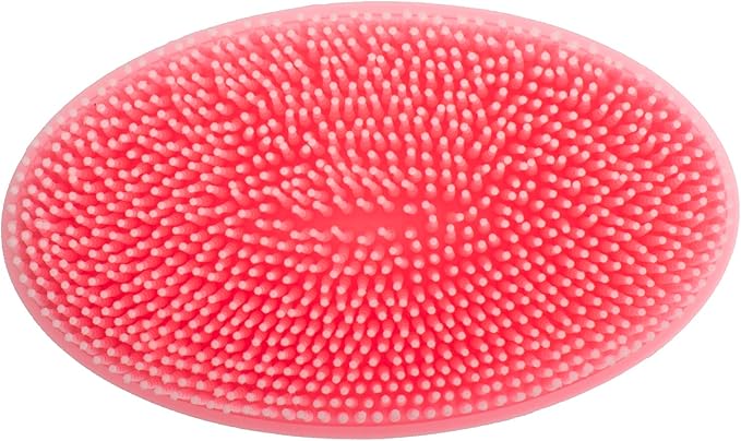 DNC Silicone Body Scrubber Exfoliating Shower Bath Body Brush 2 Pack