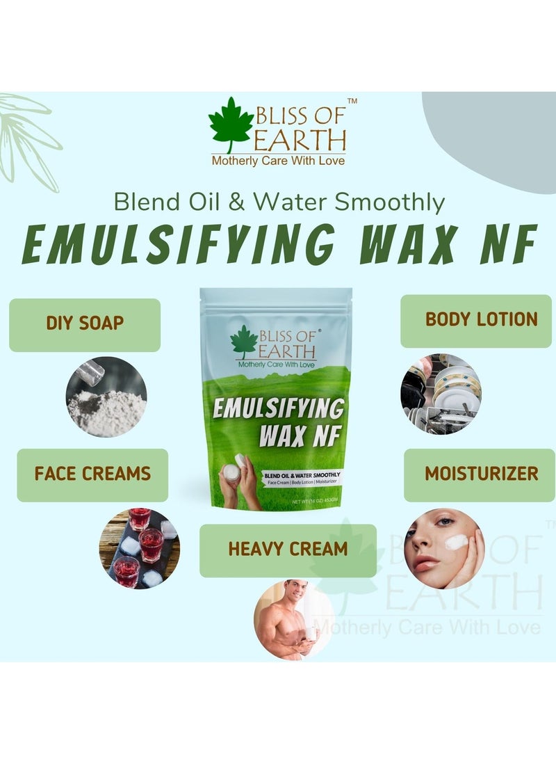 BLISS OF EARTH 32 OZ Emulsifying Wax NF Cosmetic Grade Wax Best for Soap Lotion Body Moisturizer & DIY Products 907gm - Image 2