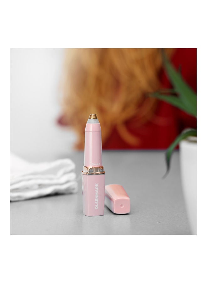 نيبمينينت ماكينة تهذيب شعر الحواجب قابلة للشحن وردي/فضي 0.12كجم - Image 2