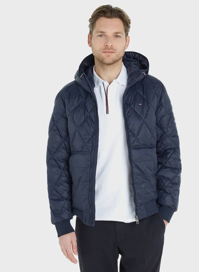 TOMMY HILFIGER Zip Through Quilted Jacket