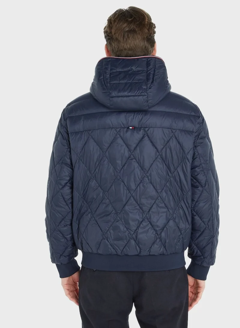 TOMMY HILFIGER Zip Through Quilted Jacket