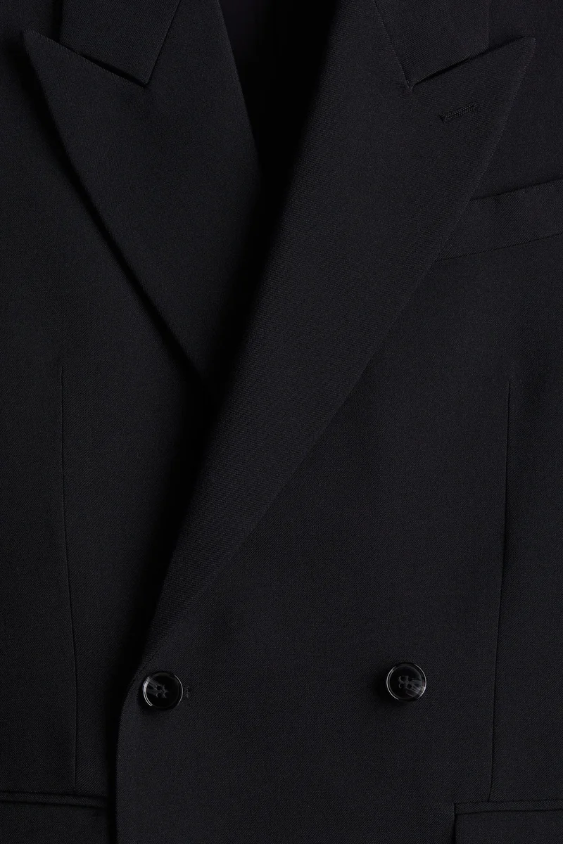 H&M  Relaxed Fit Double-breasted blazer for Men | Best Price UAE