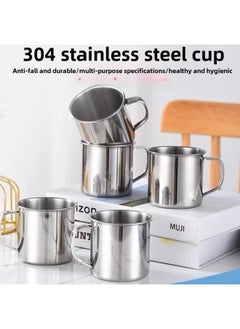 Generic 304 Stainless Steel 7cm Children's Water Cup Baby Drinking Cup Kindergarten Milk Cup Insulated Coffee Cup-Capacity:304 [7cm Cup]]  - Image 3