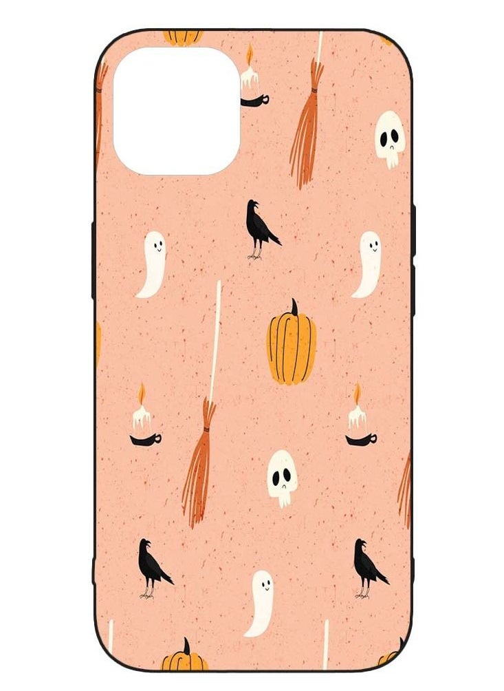 Service Zone - Protective Printed Mobile Covers Witchy Happy Halloween For iPhone 14 Plus - Image 1