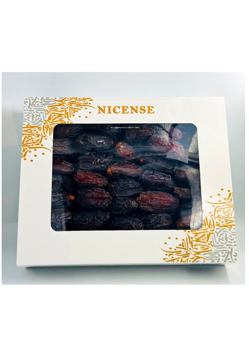 Nicense Nicense Premium Medjoul Dates – Medium Size 1Kg Gift Box | Super Moist & Juicy | Ramadan Special | Healthy Energy Snack | Perfect for Gifting - Image 2