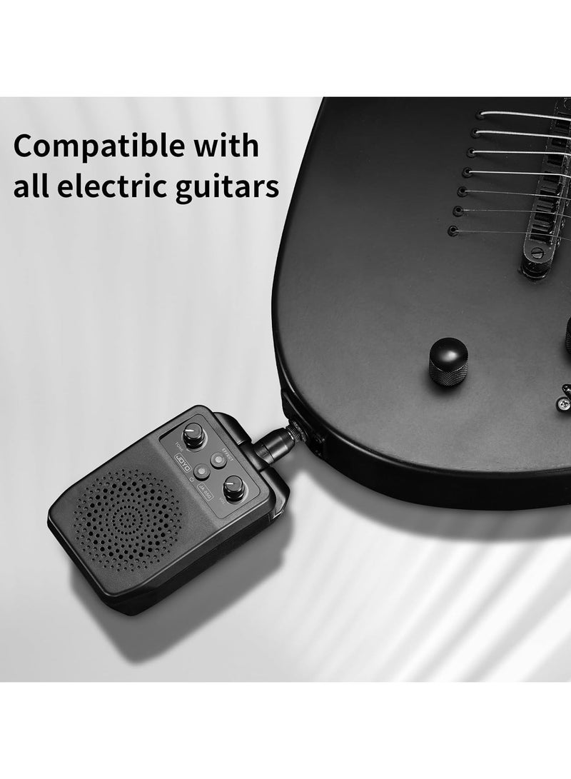 JOYO Mini Guitar Amp 5W Portable Small Electric Guitar Practice Amp Bluetooth Rechargeable Guitar Amplifier Built-in 4 Effects Clean Distortion Overdrive Reverb  - Image 3