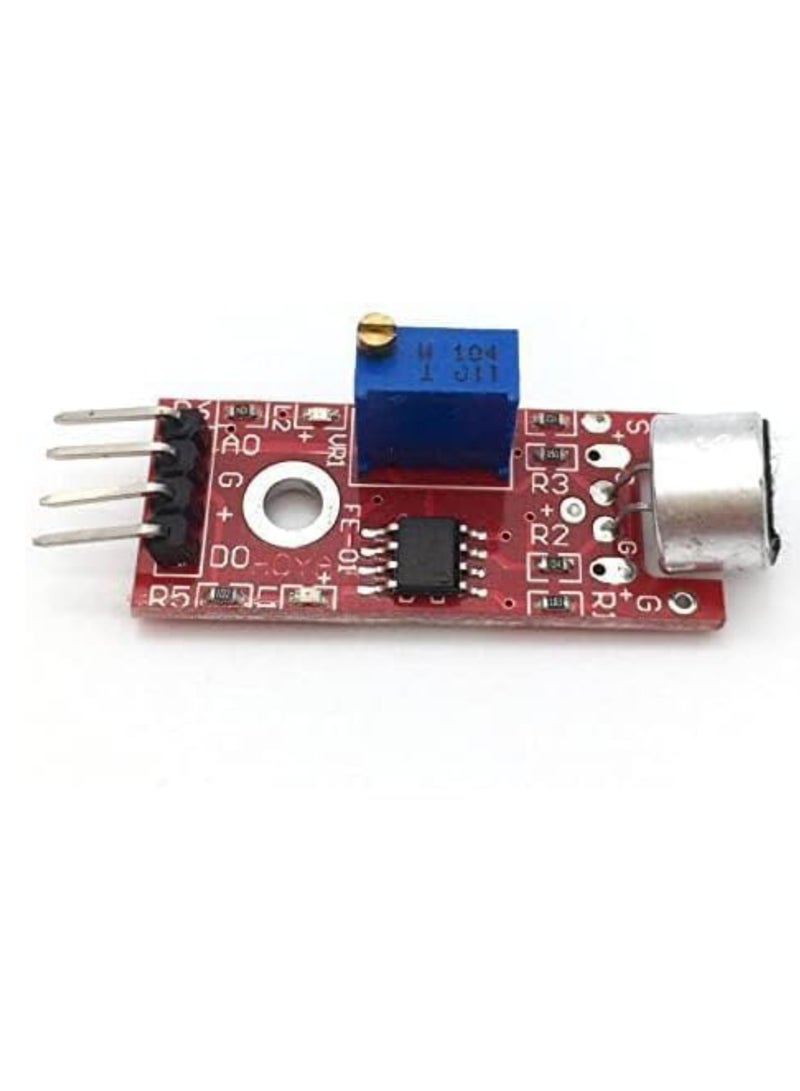 بيعتكلها وحدة كشف مستشعر صوت الميكروفون عالية الحساسية KY037 KY-037 للمشاريع المتوافقة مع Arduino AVR PIC - Image 4