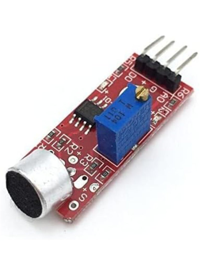بيعتكلها وحدة كشف مستشعر صوت الميكروفون عالية الحساسية KY037 KY-037 للمشاريع المتوافقة مع Arduino AVR PIC - Image 1