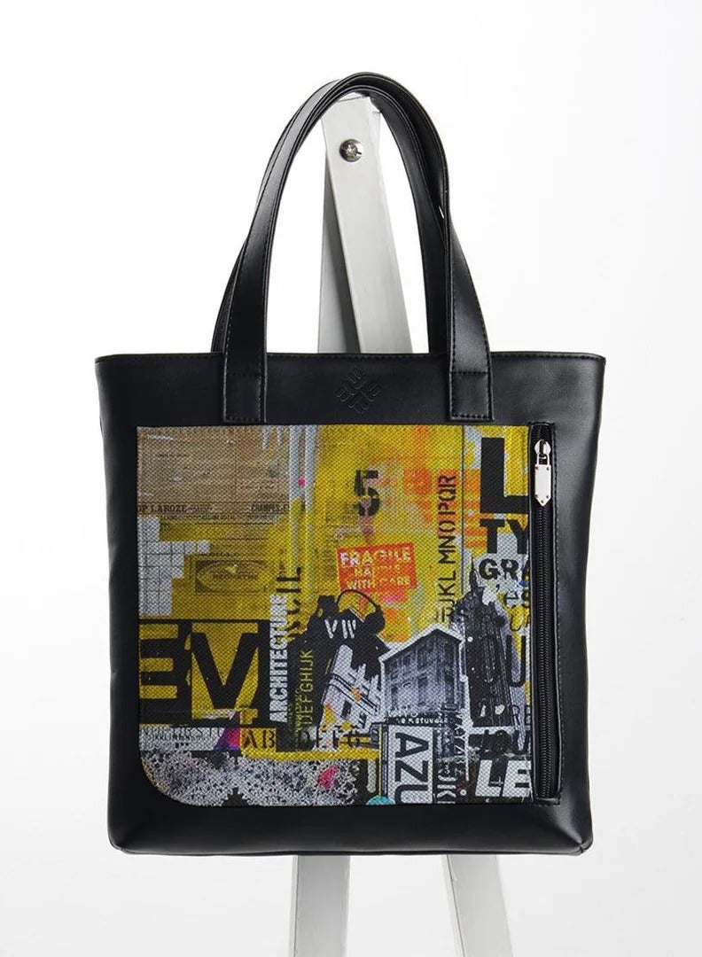 Leather Tote bag Mix - Image 1