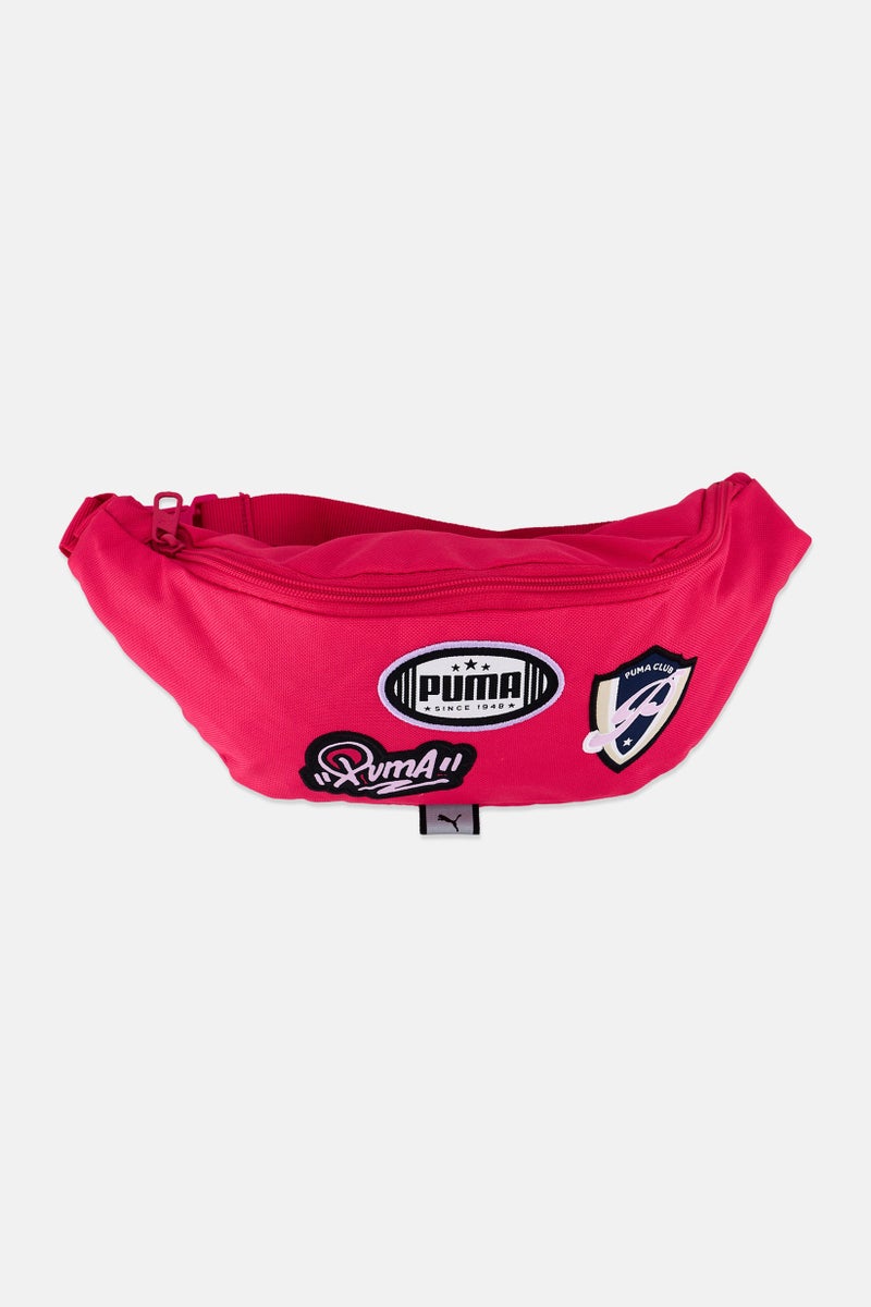 PUMA Men Embroidered Fanny Pack 12 H x 35 L x 2 W cm, Pink  - Image 1